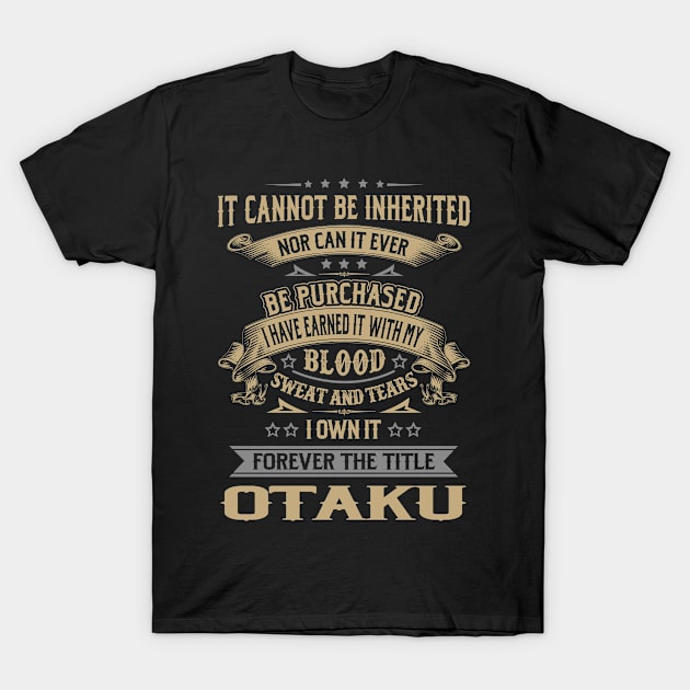 Forever the Title Otaku T-Shirt by Shoes